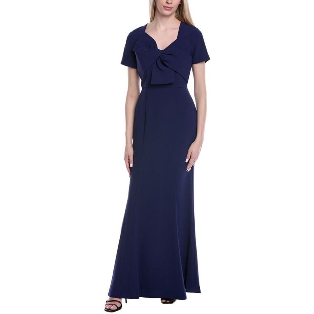 Shani Womens Crepe Gown